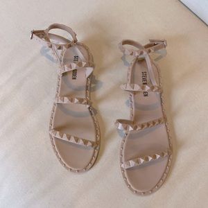 Worn Once Jelly Studded Steve Madden Sandals Size 5